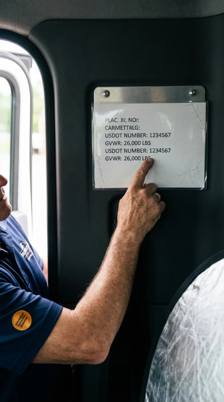 USDOT licensing placard verification in Zolfo Springs